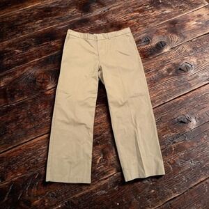 Levi's Baggy Trousers Khaki Tan Wide Leg Skater Y2K Pants Size 34x31 NWT